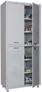 Шкаф медицинский металлический Hilfe МД 2 1780/SS Шкаф медицинский металлический Hilfe МД 2 1780/SS