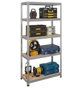 Стеллаж металлический Практик SBL 180KD/90x40/5 оцинкованный Стеллаж металлический Практик SBL 180KD/90x40/5 оцинкованный