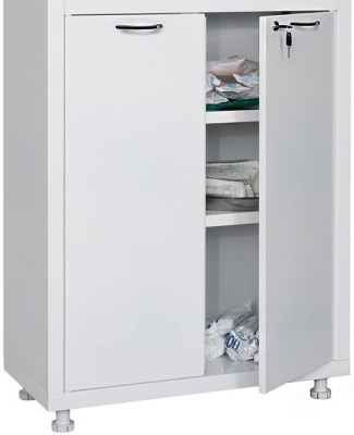 Шкаф медицинский металлический Hilfe МД 2 1780/SG